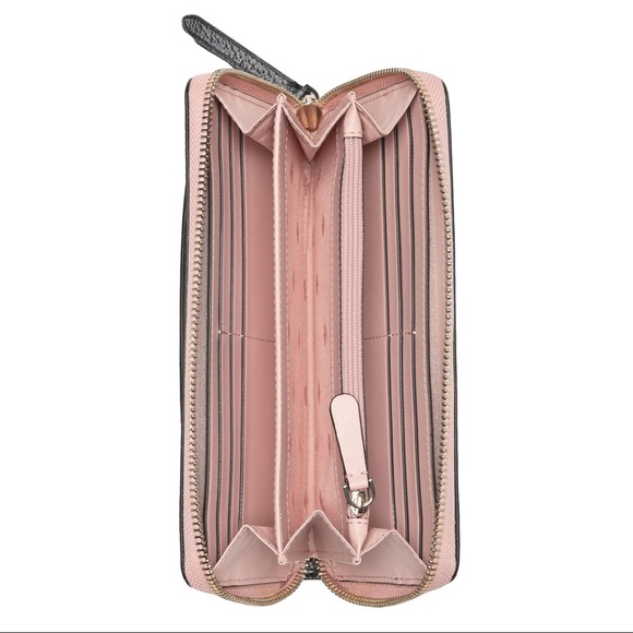 KATE SPADE Jeanne Wallet Continental Blush Black - Picture 4 of 9